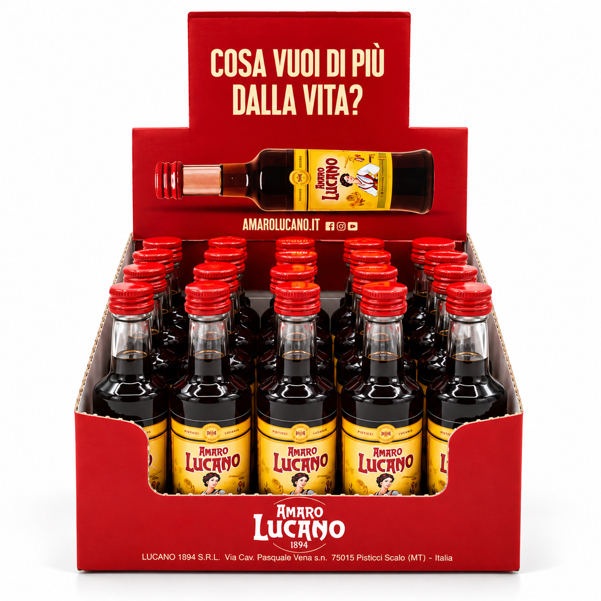 Box Mignon Amaro Lucano 5 cl (20 pz)